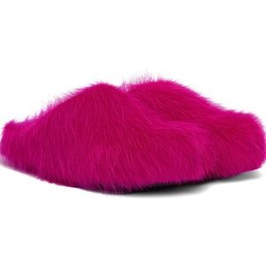 Marni Fuchsia Women's Slip-On Shoes